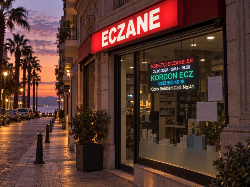 Izmir · dusk by the sea